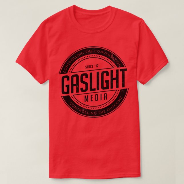 Gaslight Media 1 T-Shirt (Design Front)
