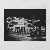 Gasoline Station Hollywood California Vintage 1942