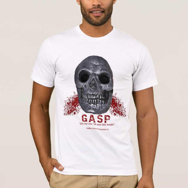 Gasp Mask T-Shirt (Front)