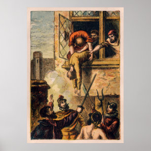 Gaspard de Coligny Saint Bartholomew Day Massacre Poster