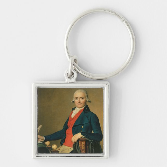 Gaspard Meyer  or The Man in the Red Waistcoat Key Ring (Front)