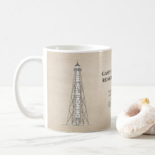 Gasparilla Island Rear Range Light - Florida - SBD Coffee Mug