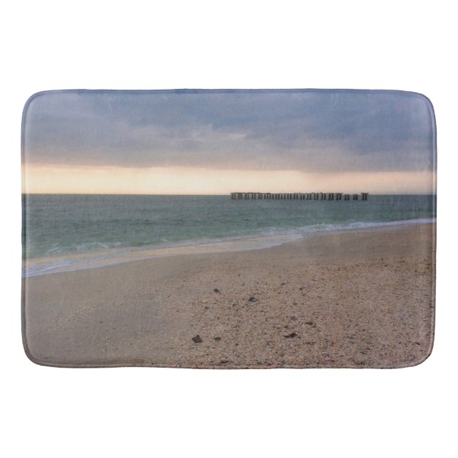 Gasparilla Island Sunset Bath Mat (Front)