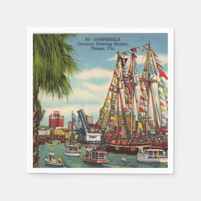 Gasparilla Napkins (Front)