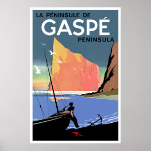 Gaspé Peninsula ~ Canada Poster