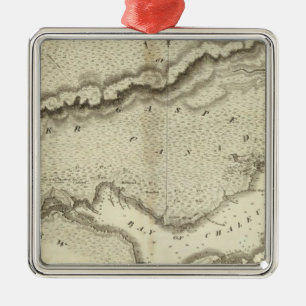 Gaspe Peninsula Metal Tree Decoration