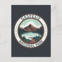 Gaspésie National Park Canada Badge