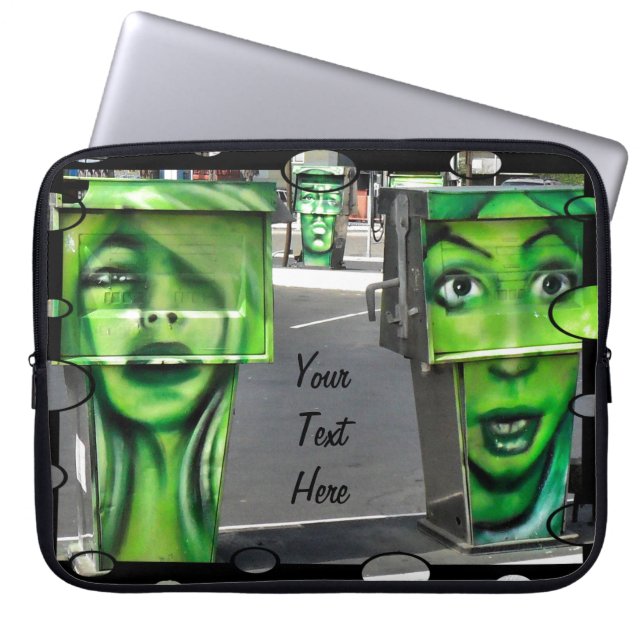 Gasps Pumps Laptop Sleeve (Front)