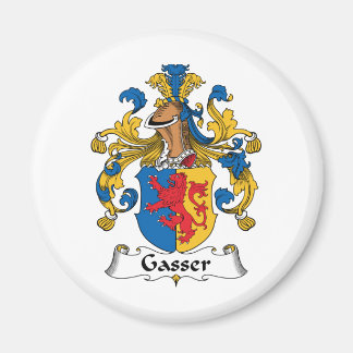 Gasser Family Crest Magnet