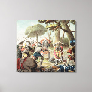 Gaston de Foix (1488-1512) Slain at the Battle of Canvas Print