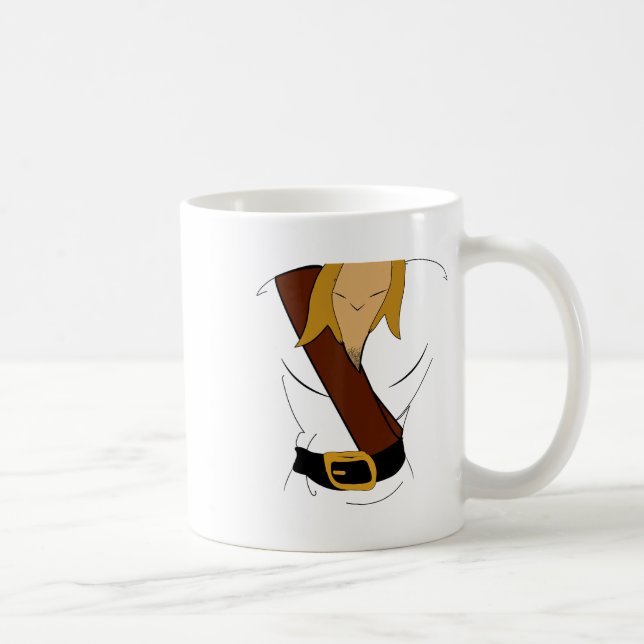 Gaston Halloween Costume Fun  Coffee Mug (Right)