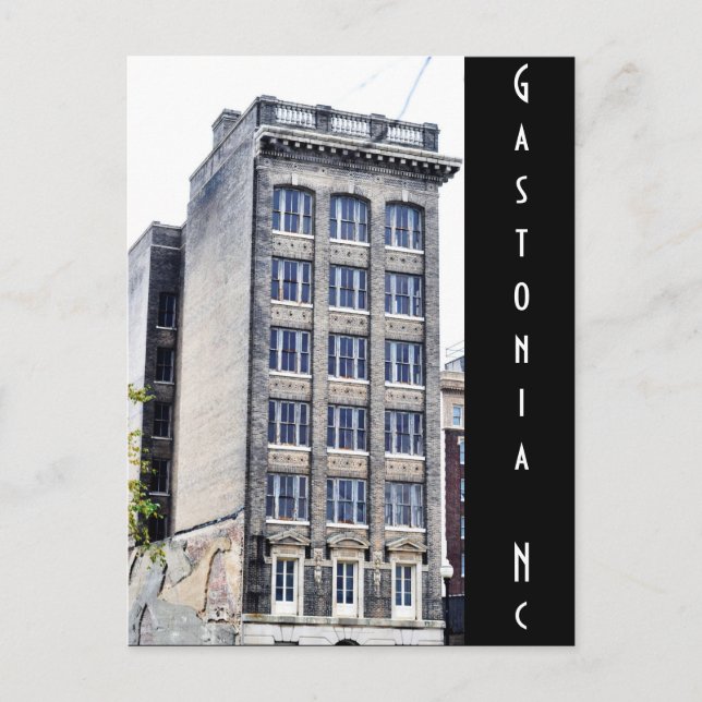 gastonia NC Postcard (Front)