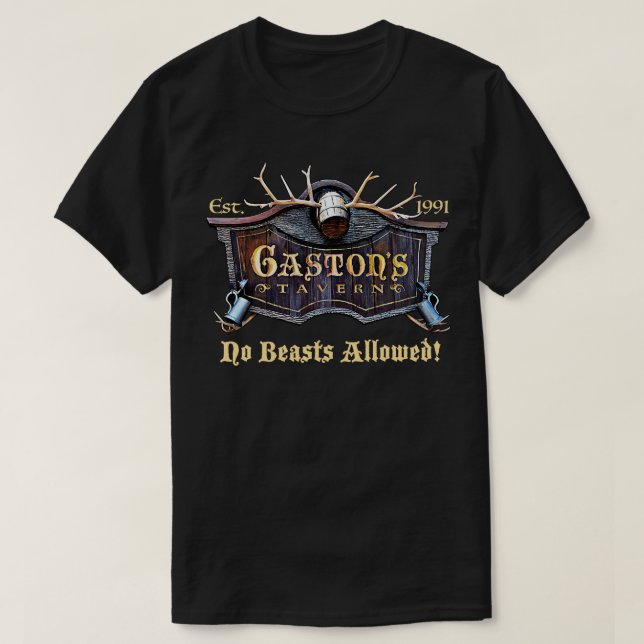 Gastons Tavern Sign T-Shirt (Design Front)