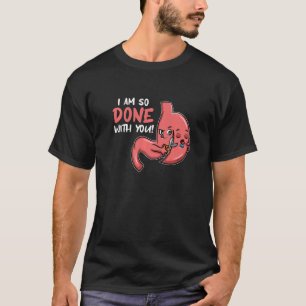 Gastric Sleeve Bariatric Surgery Humour Pun Quote T-Shirt