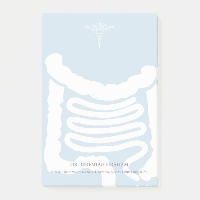 Gastroenterologist Personalised Name Post-it Notes (Front)