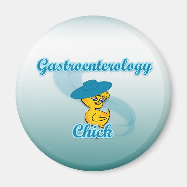 Gastroenterology Chick #3 Magnet (Front)