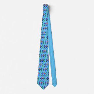 Gastroenterology Gifts Stomach Design Blue Tie