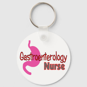Gastroenterology NURSE Unique Stomach Key Ring