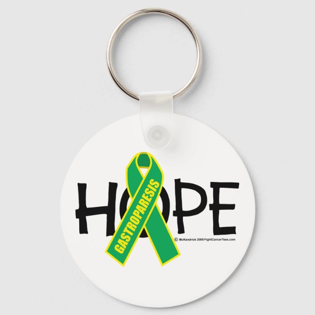Gastroparesis Hope Key Ring (Front)