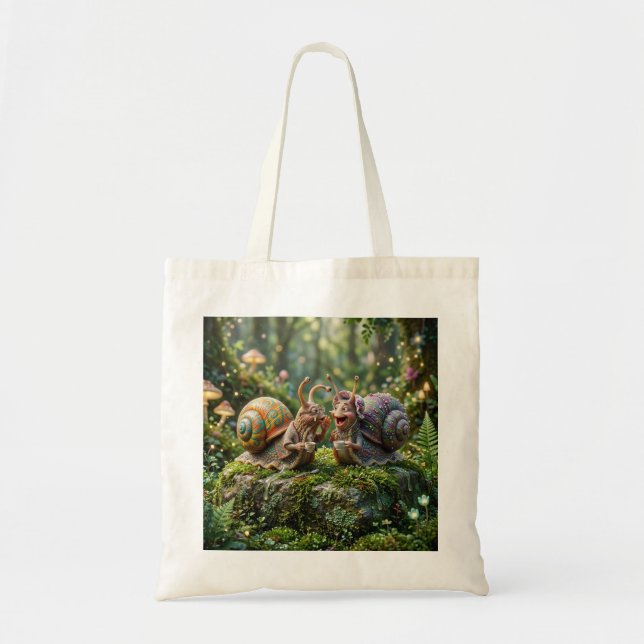 Gastropod Gossips Tote Bag (Front)