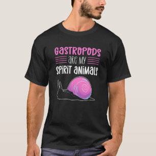 Gastropods Are My Spirit Animal Shelling Beachcomb T-Shirt