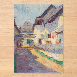 Gate in Kezmarska Street  Acrylic Invitations