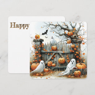 Gate of Ghouls – Where Pumpkins Guard the Passage