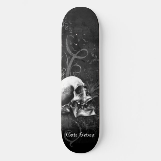 Gate Seven Skateboard Deck type: 8 1/2" (Front)