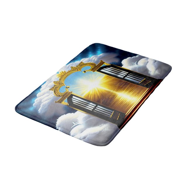  Gate To Heaven Christian Bath Mat (Angled)