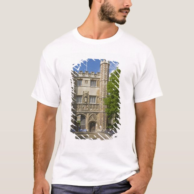 Gate to Trinity College and rows of bicycles, T-Shirt (Front)