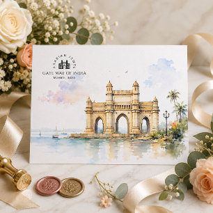 Gate Way of India   Famous Iconic Landmark Postcard