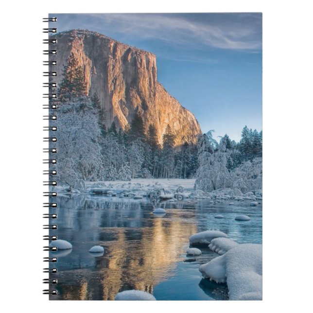 Gates in Yosemite Spiral Notebook (Front)