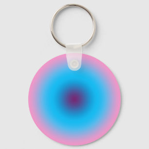 Gates Of Heaven Gradient Key Ring