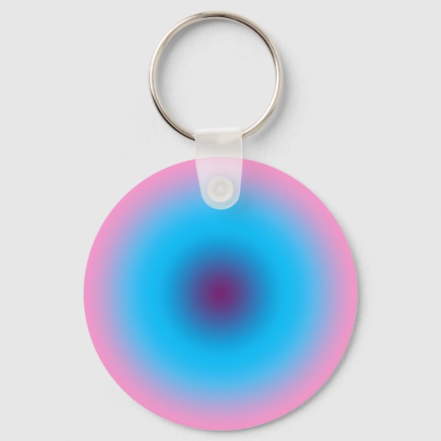 Gates Of Heaven Gradient  Key Ring (Front)
