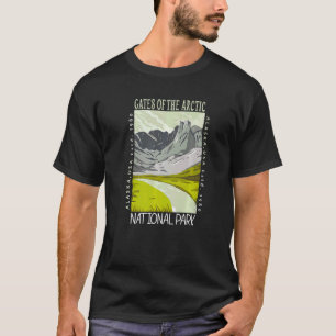 Gates Of The Arctic National Park Alaska Distresse T-Shirt