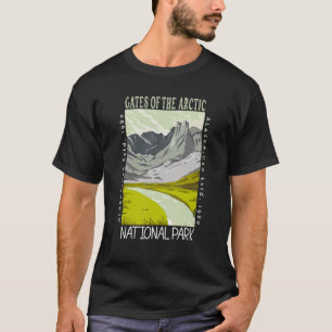 Gates Of The Arctic National Park Alaska Distresse T-Shirt