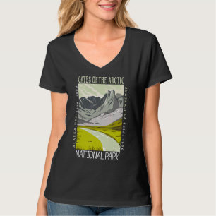 Gates Of The Arctic National Park Alaska Distresse T-Shirt