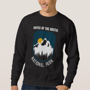 Gates Of The Arctic National Park Hiking Vacation Sweatshirt