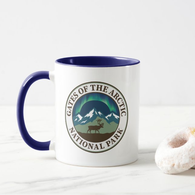 Gates of the Arctic National Park Mug (With Donut)