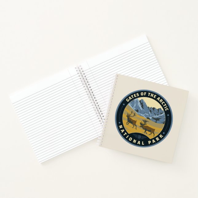 Gates of the Arctic National Park Notebook (Inside)