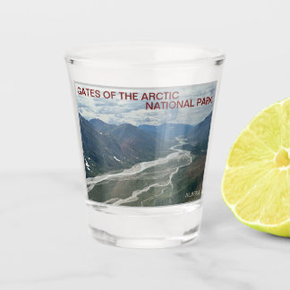 Gates Of The Arctic National Park Shot Glass
