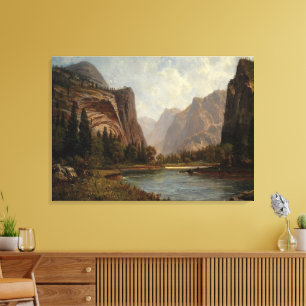 Gates of the Yosemite – Albert Bierstadt Canvas Print