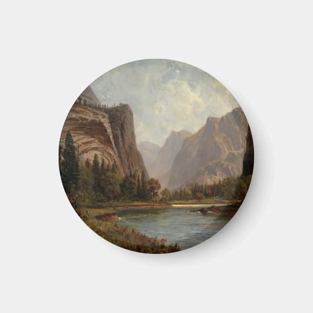 Gates of the Yosemite – Albert Bierstadt Magnet (Front)