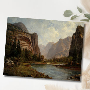 Gates of the Yosemite – Albert Bierstadt Postcard