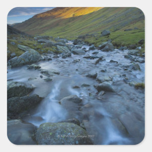 Gatesgarthdale Beck running downstream towards Square Sticker