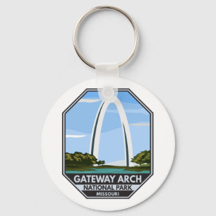 Gateway Arch National Park Missouri Key Ring