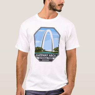 Gateway Arch National Park Missouri T-Shirt