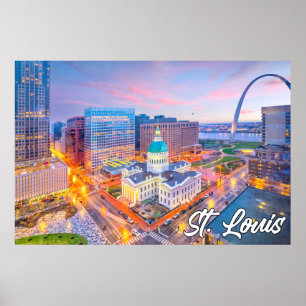 Gateway Arch National Park, St. Louis, Missouri Poster