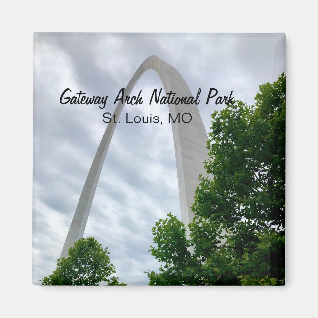Gateway Arch National Park, St. Louis, MO Magnet (Front)