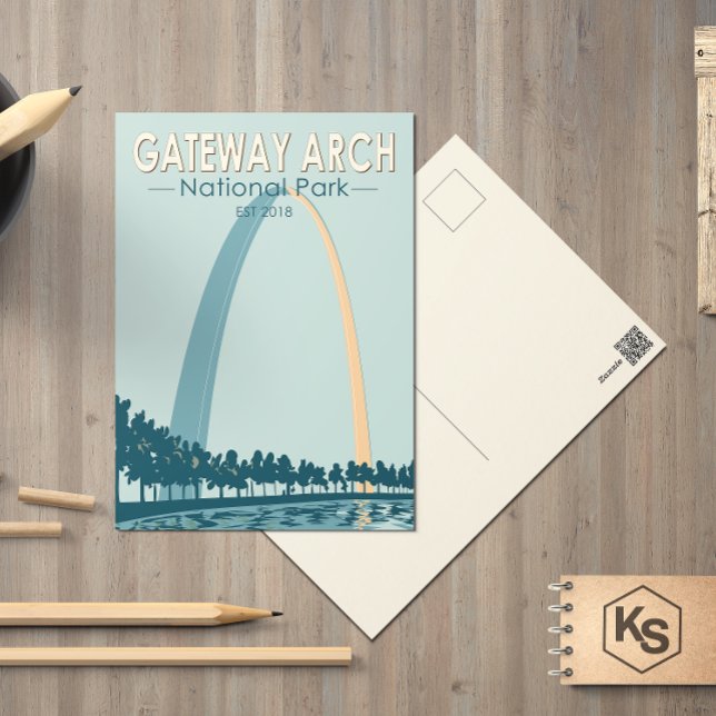 Gateway Arch National Park Vintage Postcard (Creator Uploaded)